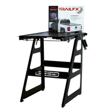 Load image into Gallery viewer, TrailFX Sample Display Stand For Premium Hard Tri Fold Covers 9702 - Side View