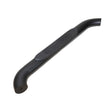 Load image into Gallery viewer, TrailFX Sample Of 4 Inch Oval Bent Polished Stainless Steel and Black Side Bars G5009 - Back View