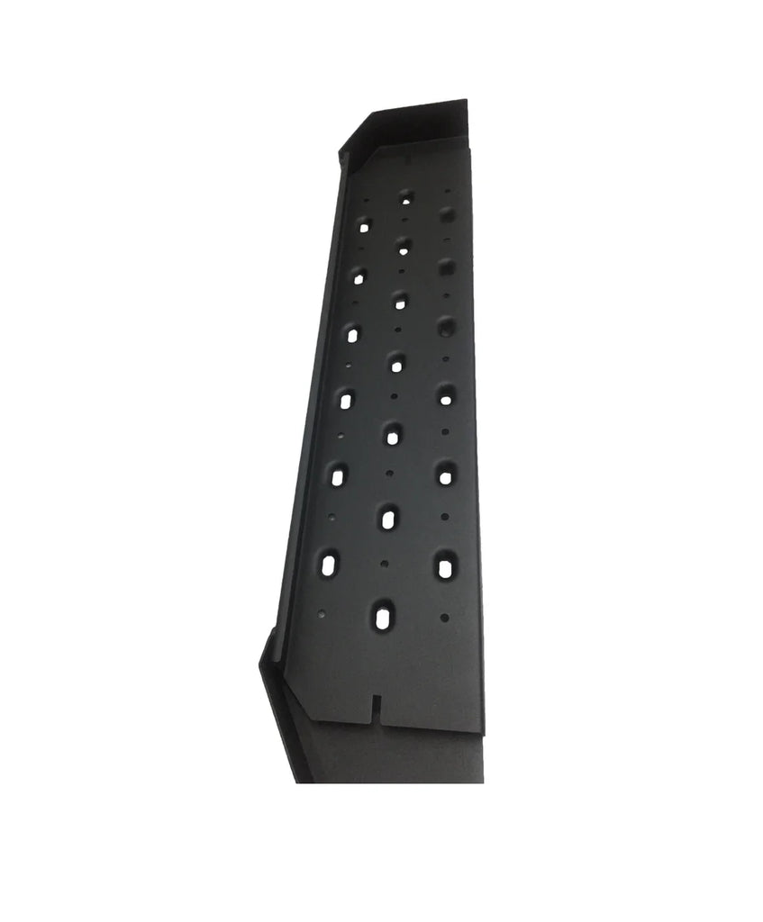 TrailFX Sample Of Van Running Boards Black G5015 - Side View