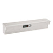 Load image into Gallery viewer, TrailFX Side Mount Sgl Lid Dia Tread Bright Pol 16 Gauge Alum 60x11.25x11 160601 - Side View