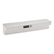 Load image into Gallery viewer, TrailFX Side Mount Sgl Lid Dia Tread Bright Pol 16 Gauge Alum 72x11.25x11 160721 - Side View
