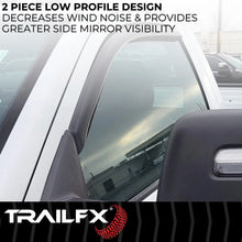Load image into Gallery viewer, TrailFX Side Window Deflector 2002IC - Installation View