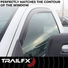 Load image into Gallery viewer, TrailFX Side Window Deflector 2141IC - Installation View