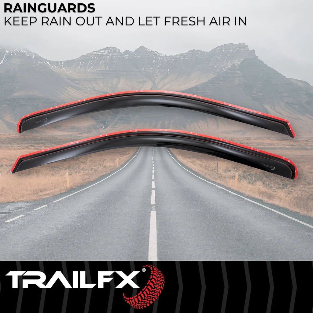 TrailFX Side Window Deflector 2446IC - Side View