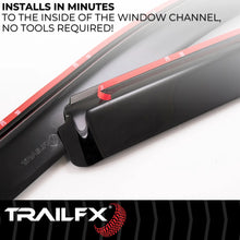 Load image into Gallery viewer, TrailFX Side Window Deflector 4101IC - Side View