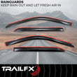 Load image into Gallery viewer, TrailFX Side Window Deflector 4109IC - Side View