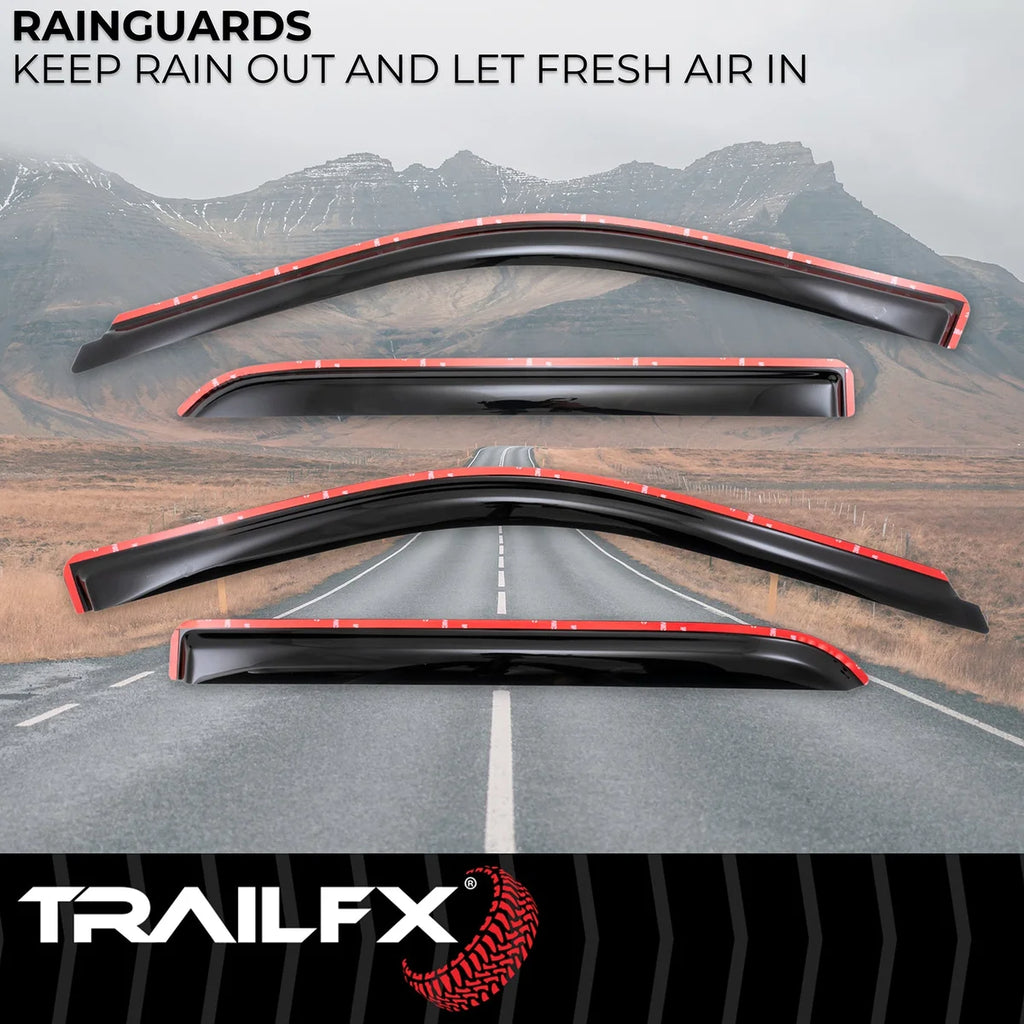 TrailFX Side Window Deflector 4109IC - Side View