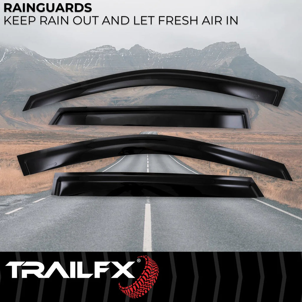 TrailFX Side Window Deflector 4116H - Side View