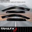 Load image into Gallery viewer, TrailFX Side Window Deflector 4182H - Side View