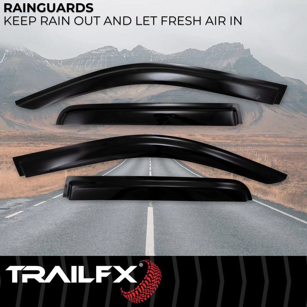 TrailFX Side Window Deflector 4182H - Side View