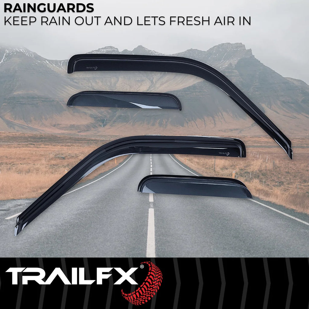 TrailFX Side Window Deflector 4231H - Side View