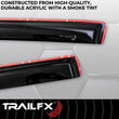 Load image into Gallery viewer, TrailFX Side Window Deflector 4242IC - Additional View 6