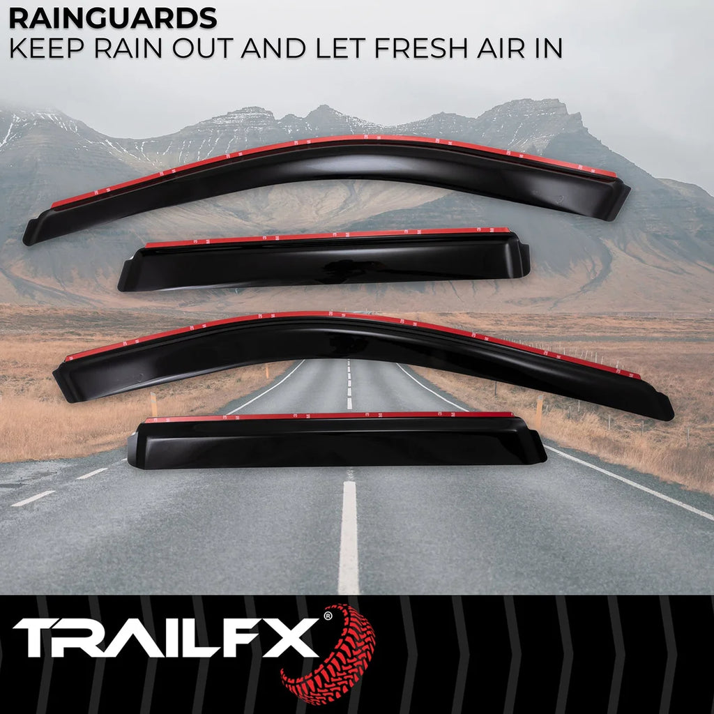 TrailFX Side Window Deflector 4252IC - Side View