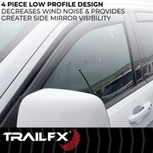 Load image into Gallery viewer, TrailFX Side Window Deflector 4252IC - Installation View
