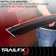 Load image into Gallery viewer, TrailFX Side Window Deflector 4334H - Side View