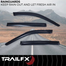 Load image into Gallery viewer, TrailFX Side Window Deflector 4334H - Back View