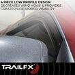 Load image into Gallery viewer, TrailFX Side Window Deflector 4355IC - Installation View