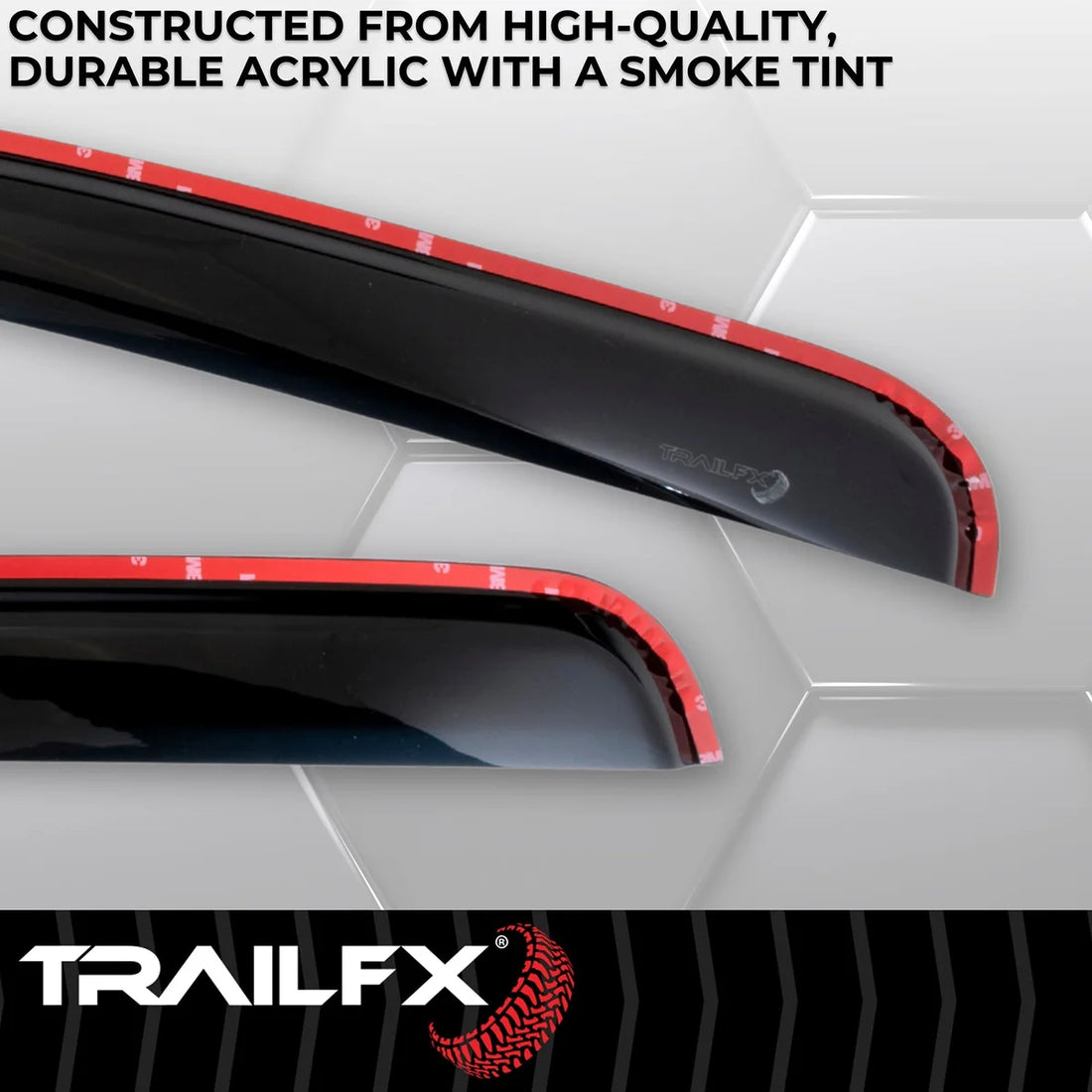 TrailFX Side Window Deflector 4355IC - Additional View 6