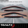 Load image into Gallery viewer, TrailFX Side Window Deflector 4381IC - Side View
