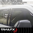 Load image into Gallery viewer, TrailFX Side Window Deflector 4381IC - Installation View