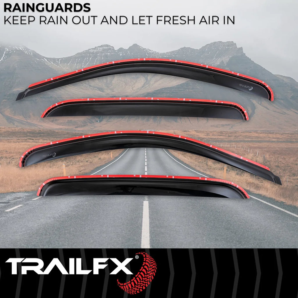 TrailFX Side Window Deflector 4515IC - Side View