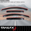 Load image into Gallery viewer, TrailFX Side Window Deflector 4634IC - Side View