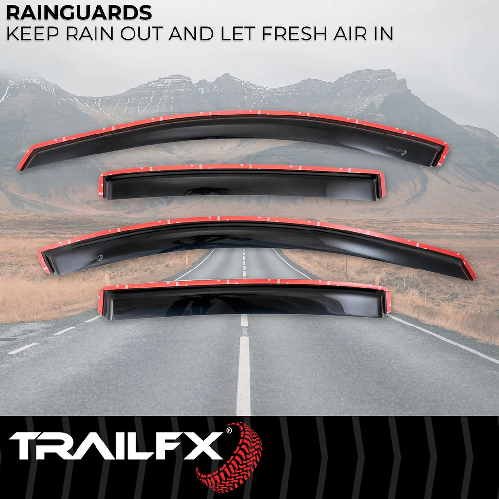 TrailFX Side Window Deflector 4634IC - Side View