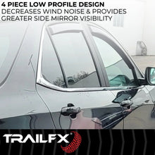 Load image into Gallery viewer, TrailFX Side Window Deflector 4634IC - Installation View