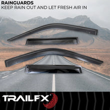 Load image into Gallery viewer, TrailFX Side Window Deflector 4704H - Back View