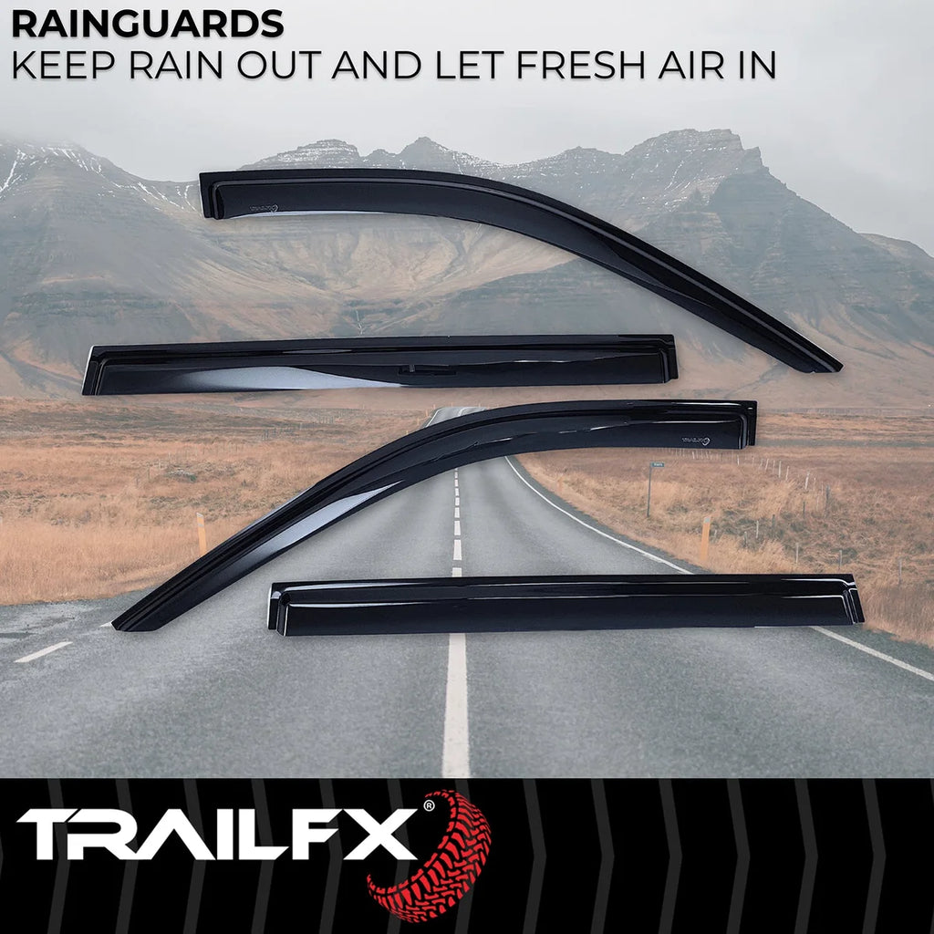 TrailFX Side Window Deflector 4716H - Side View