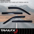 Load image into Gallery viewer, TrailFX Side Window Deflector 4739H - Back View