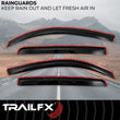 Load image into Gallery viewer, TrailFX Side Window Deflector 4768IC - Side View