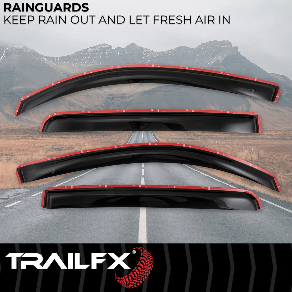 TrailFX Side Window Deflector 4768IC - Side View