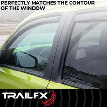 Load image into Gallery viewer, TrailFX Side Window Deflector 4768IC - Installation View