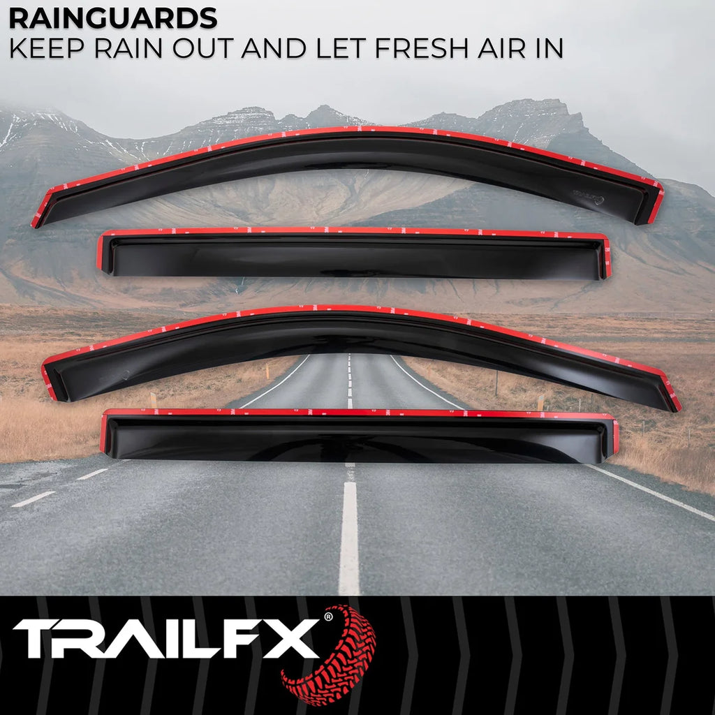 TrailFX Side Window Deflector 4805IC - Side View