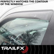 Load image into Gallery viewer, TrailFX Side Window Deflector 4805IC - Installation View