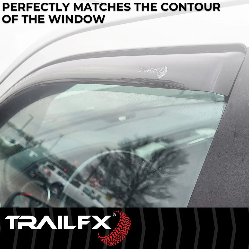 TrailFX Side Window Deflector 4805IC - Installation View