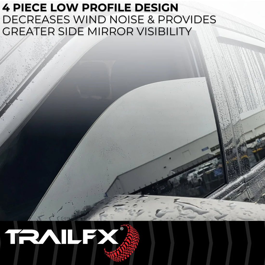 TrailFX Side Window Deflector 4811IC - Additional View 5