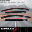 Load image into Gallery viewer, TrailFX Side Window Deflector 4812IC - Side View