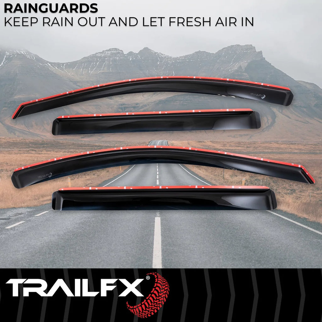 TrailFX Side Window Deflector 4812IC - Side View