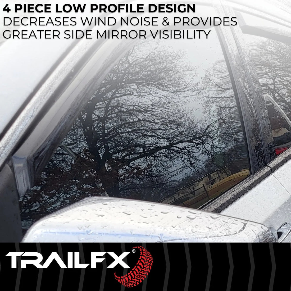 TrailFX Side Window Deflector 4812IC - Additional View 5