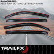 Load image into Gallery viewer, TrailFX Side Window Deflector 4818IC - Side View