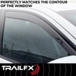 Load image into Gallery viewer, TrailFX Side Window Deflector 4818IC - Installation View