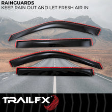 Load image into Gallery viewer, TrailFX Side Window Deflector 4888IC - Back View