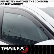 Load image into Gallery viewer, TrailFX Side Window Deflector 4888IC - Installation View