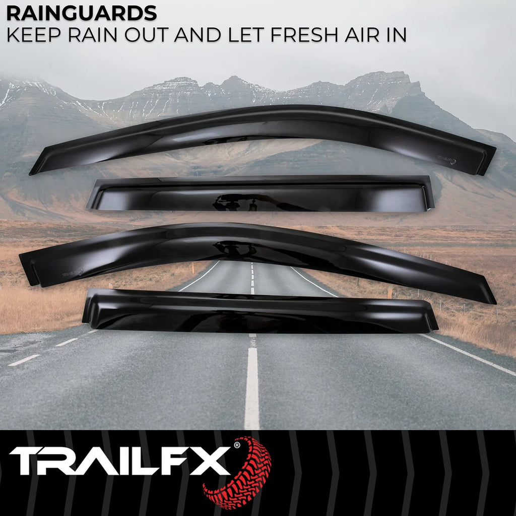 TrailFX Side Window Deflector 4902H - Side View