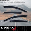 Load image into Gallery viewer, TrailFX Side Window Deflector 4930H - Side View