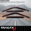 Load image into Gallery viewer, TrailFX Side Window Deflector 4953IC - Side View