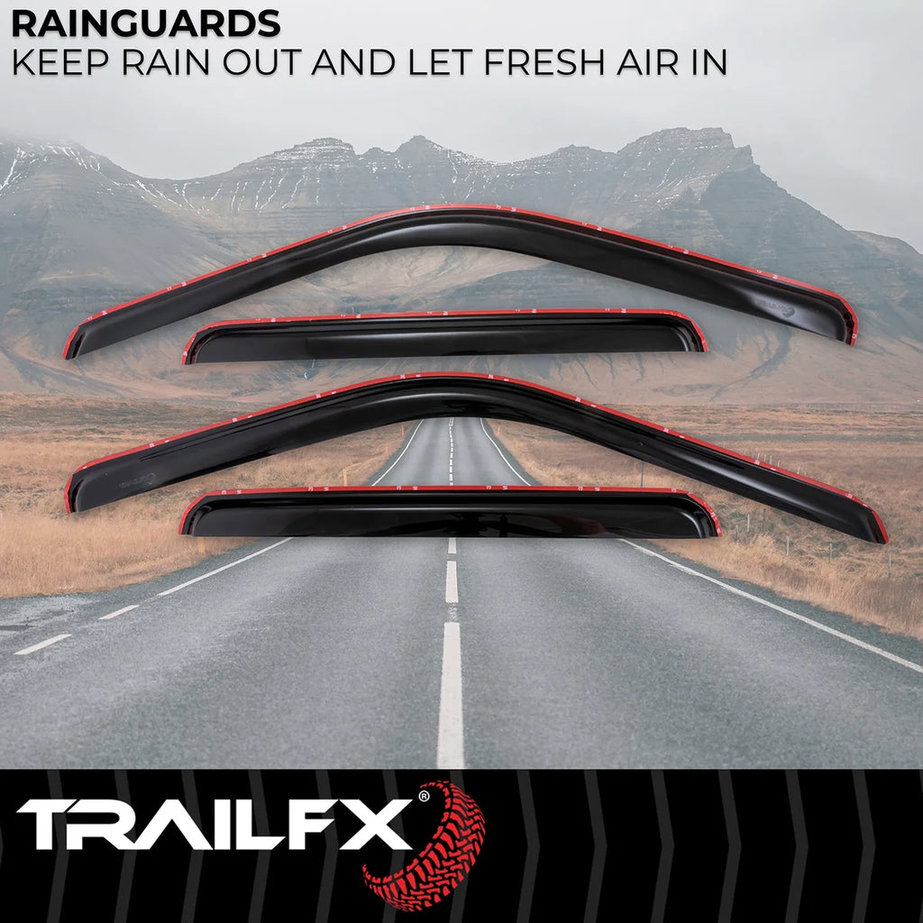 TrailFX Side Window Deflector 4953IC - Side View