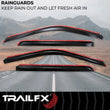 Load image into Gallery viewer, TrailFX Side Window Deflector 4975IC - Side View